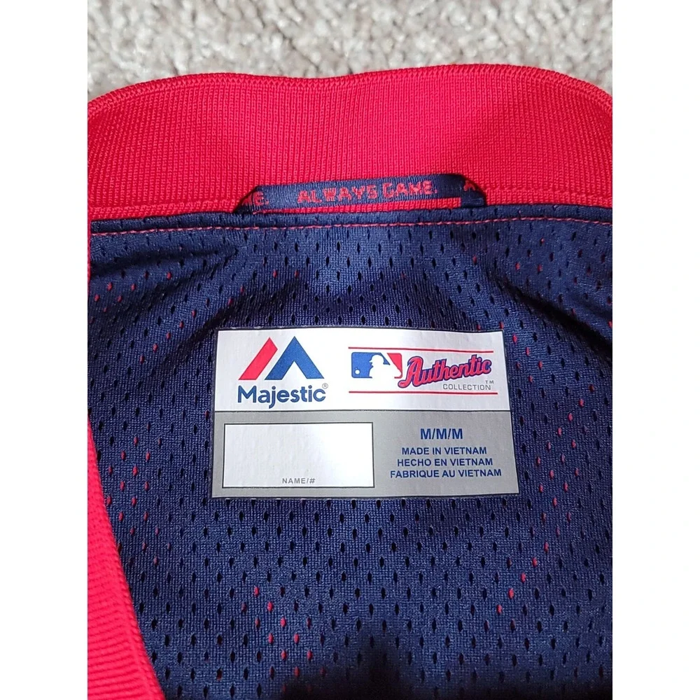 VTG St Louis Cardinals Majestic Authentic Collection MLB Team Jacket Medium Mens